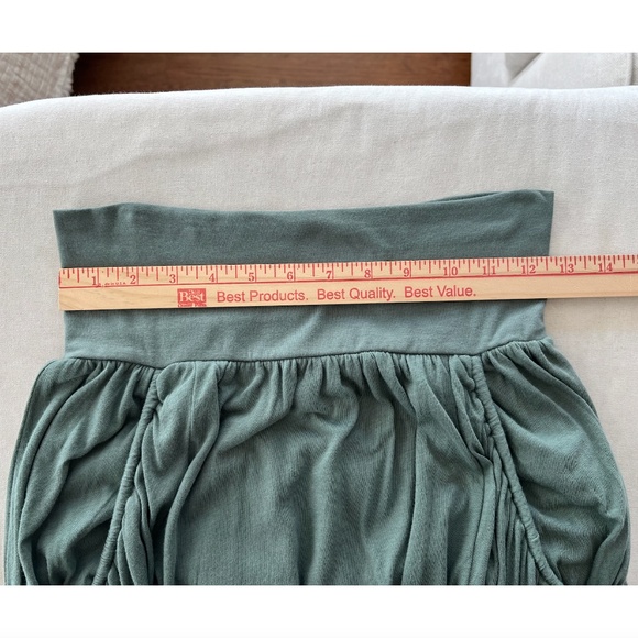 GARNET HILL Favorite Knit Maxi Skirt in Sage -  S - Picture 10 of 12